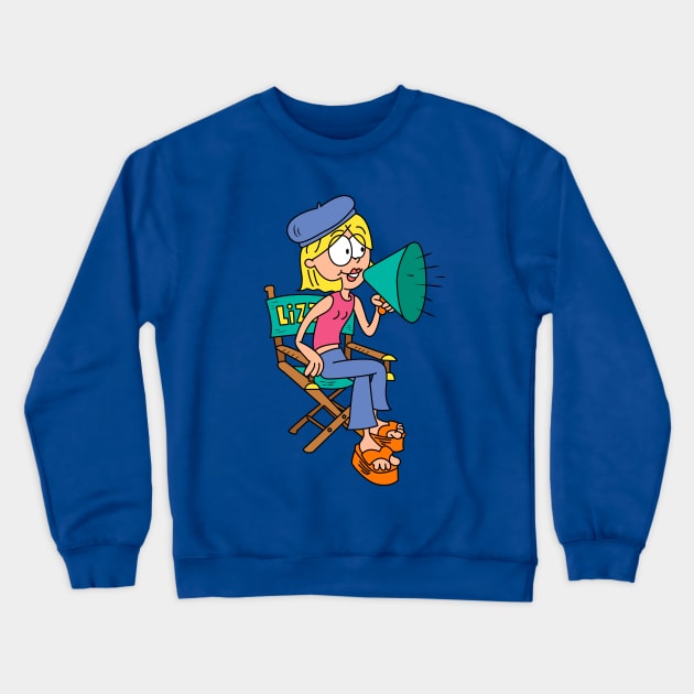 Lizzie Director Crewneck Sweatshirt by artxlife